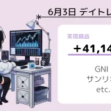 デイトレ　ブログ　ほたる