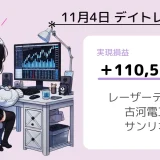 デイトレ　ブログ　ほたる